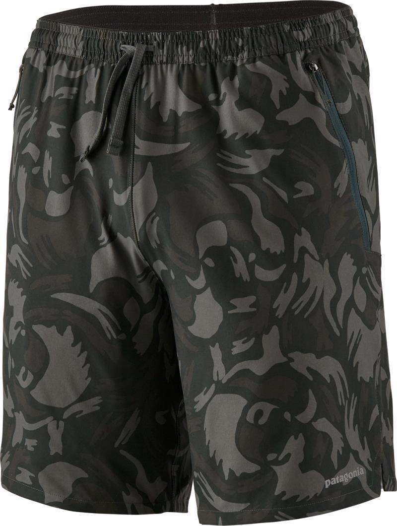 Nine Trails Shorts, 8" Inseam - Mens - Musk Ox Multi / Carbon 1