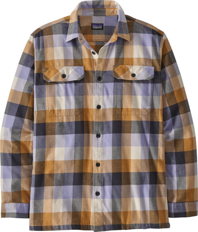 Organic Cotton Midweight Fjord Flannel LS Shirt - Mens - Guides / Dried Mango 1