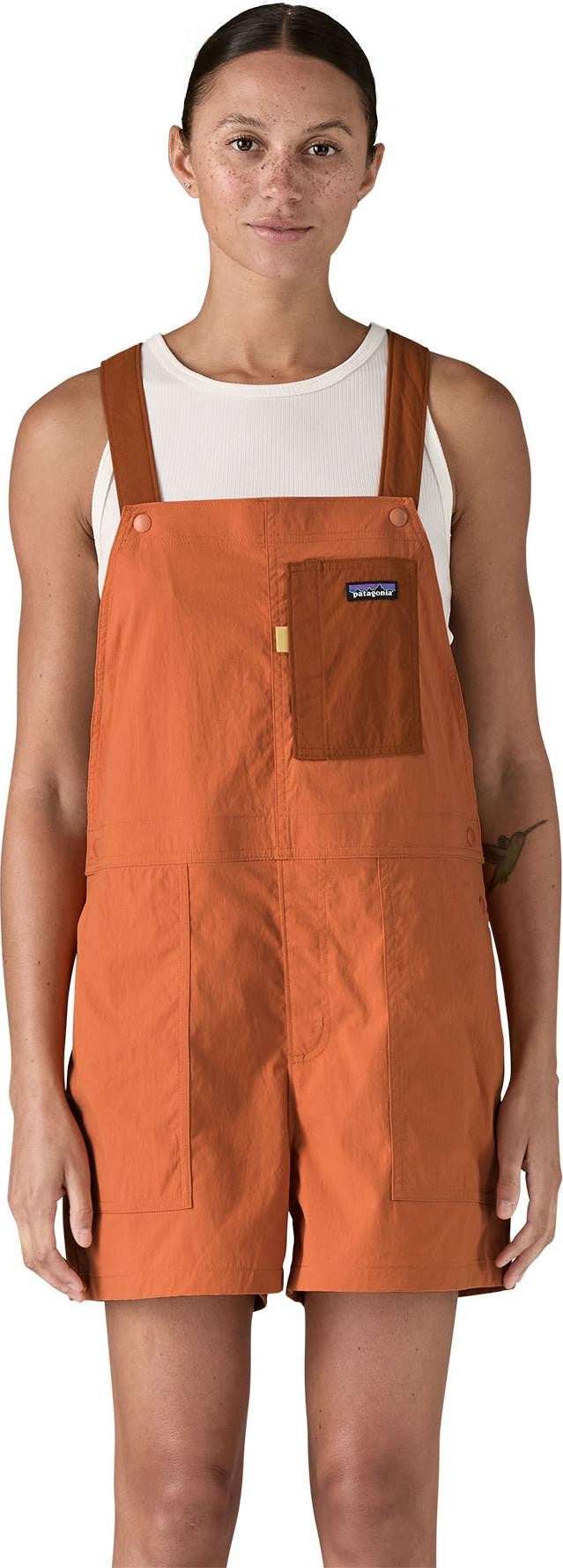 Outdoor Everyday Overalls - Womens - rock melon 1