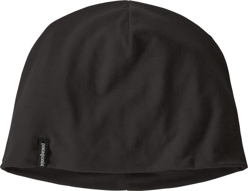 Overlook Merino Wool Liner Beanie - Black 1