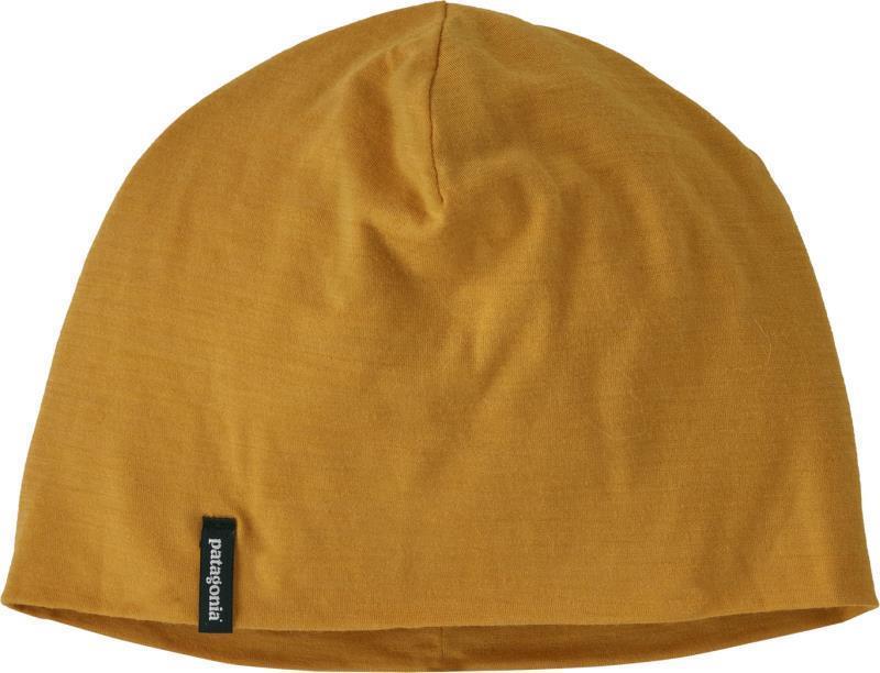 Overlook Merino Wool Liner Beanie - Cabin Gold 1