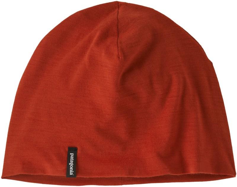 Overlook Merino Wool Liner Beanie - amanita red 1