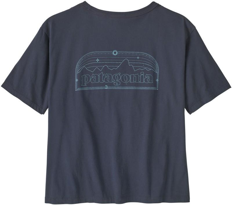 P-6 Cosmos Easy Cut T-Shirt - Womens - smolder blue 1