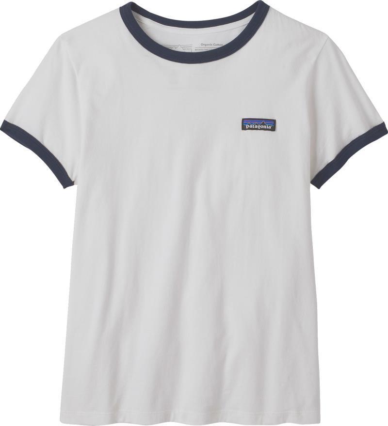 P-6 Label Organic Ringer Tee - Womens - white 1