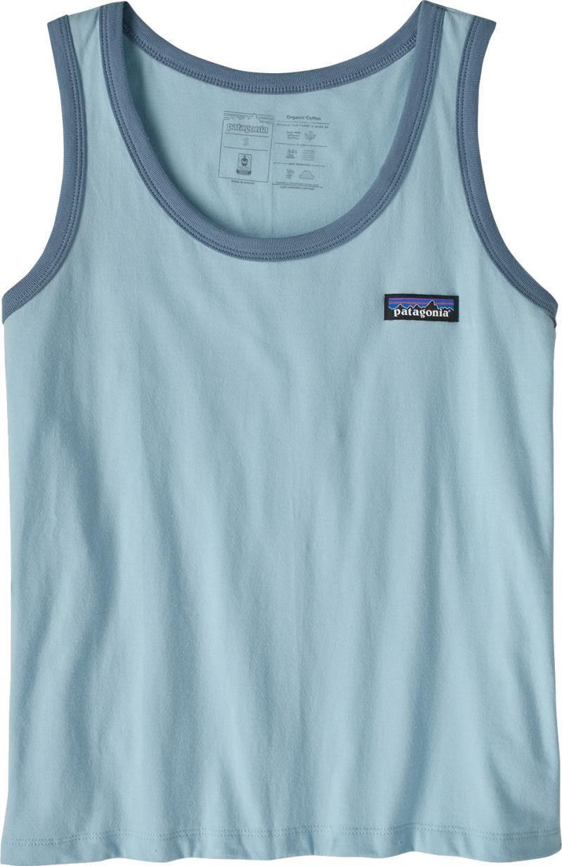 P-6 Label Organic Tank - Womens - fin blue 1