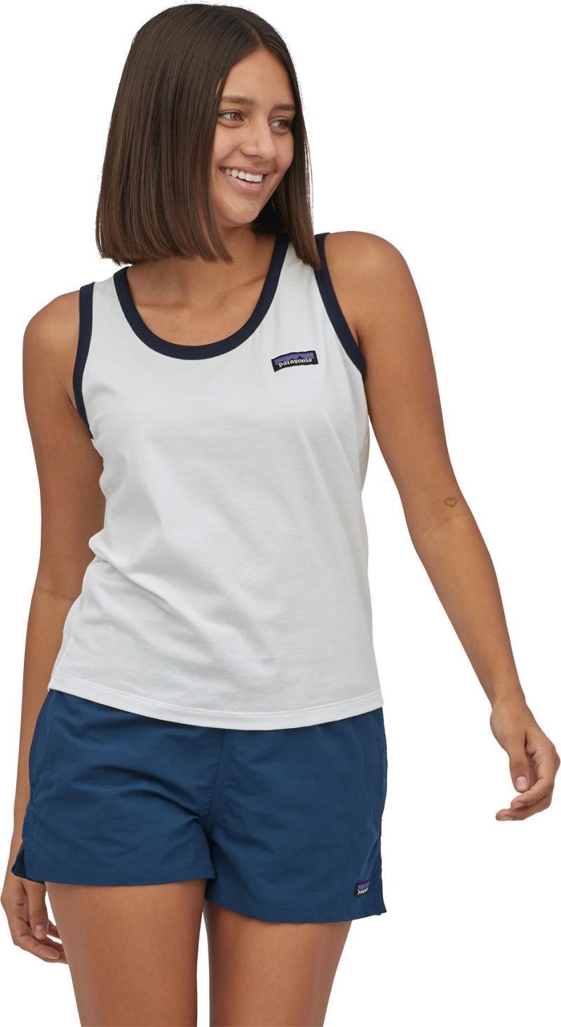 P-6 Label Organic Tank - Womens - white 1