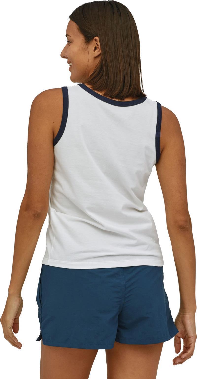 P-6 Label Organic Tank - Womens - white 1