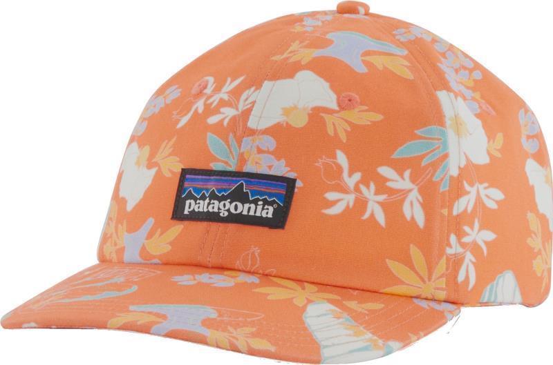 P-6 Label Trad Cap - Climb Hike Surf / Tigerlily Orange 1