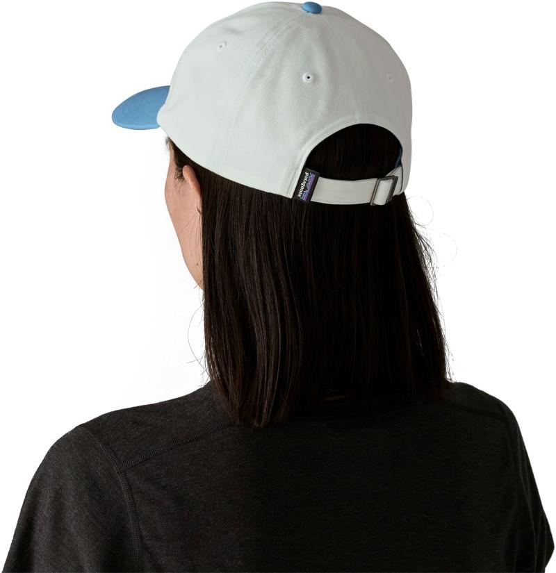 P-6 Label Trad Cap - birch white w/shore blue 1