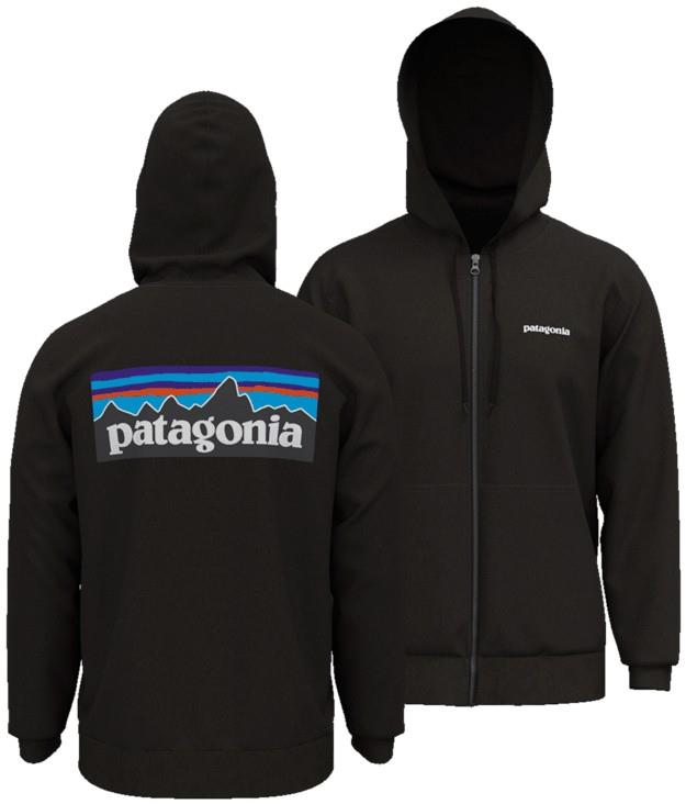 P-6 Logo Daily Full Zip Hoody - Mens - black 1