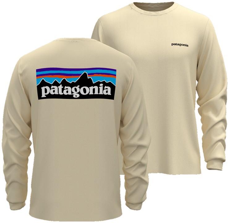 P-6 Logo LS T-Shirt - Mens - undyed natural 1