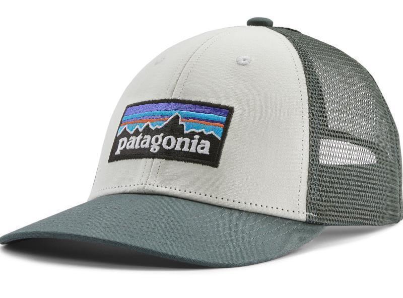 P-6 Logo LoPro Trucker Hat - White w/Nouveau Green 1