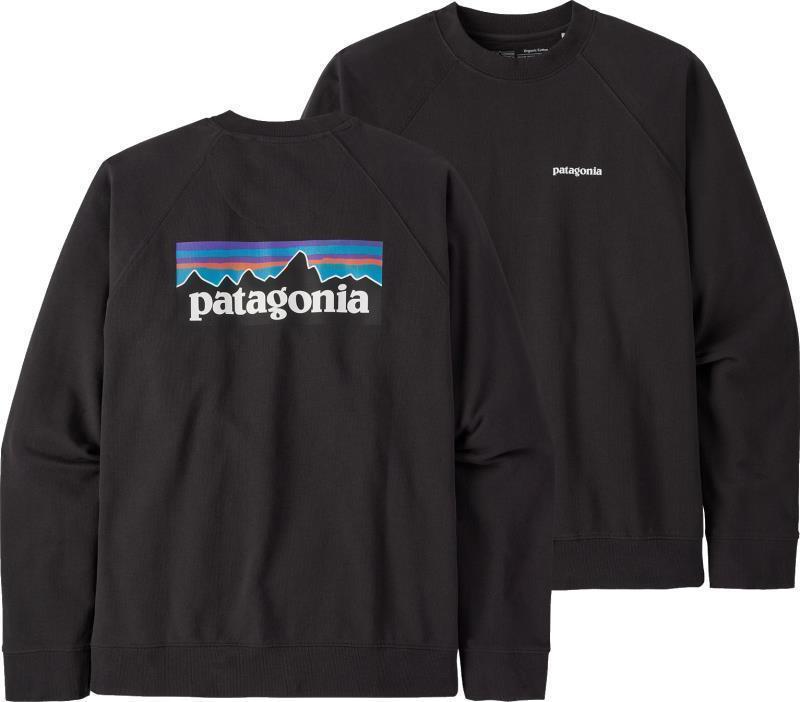 P-6 Logo Organic Crew Sweatshirt - Mens - ink black 1