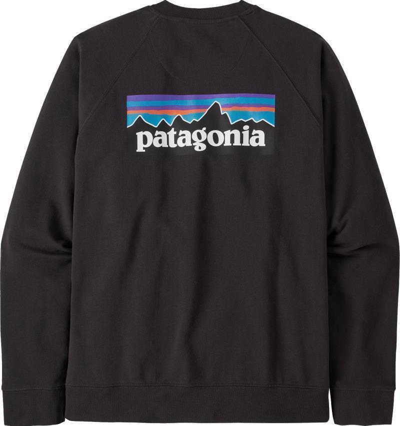 P-6 Logo Organic Crew Sweatshirt - Mens - ink black 1