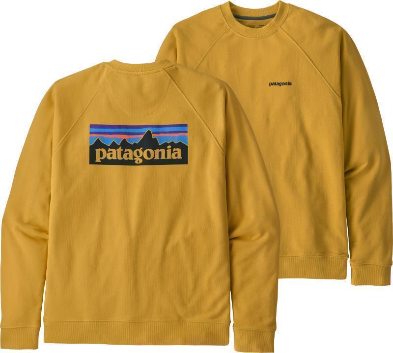 P-6 Logo Organic Crew Sweatshirt - Mens - mountain yellow 1