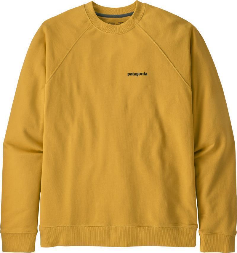 P-6 Logo Organic Crew Sweatshirt - Mens - mountain yellow 1