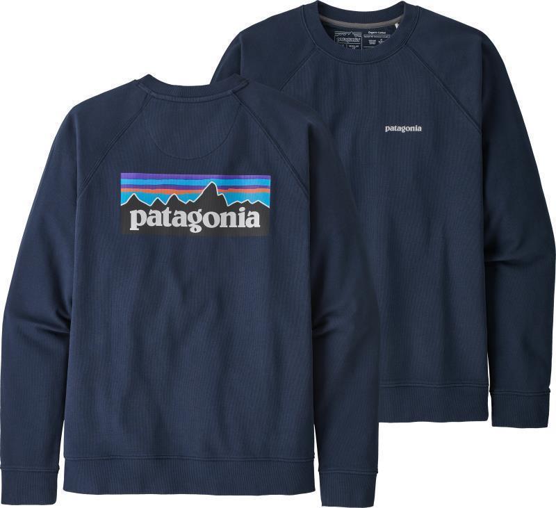 P-6 Logo Organic Crew Sweatshirt - Mens - new navy 1