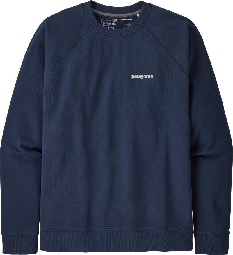P-6 Logo Organic Crew Sweatshirt - Mens - new navy 1