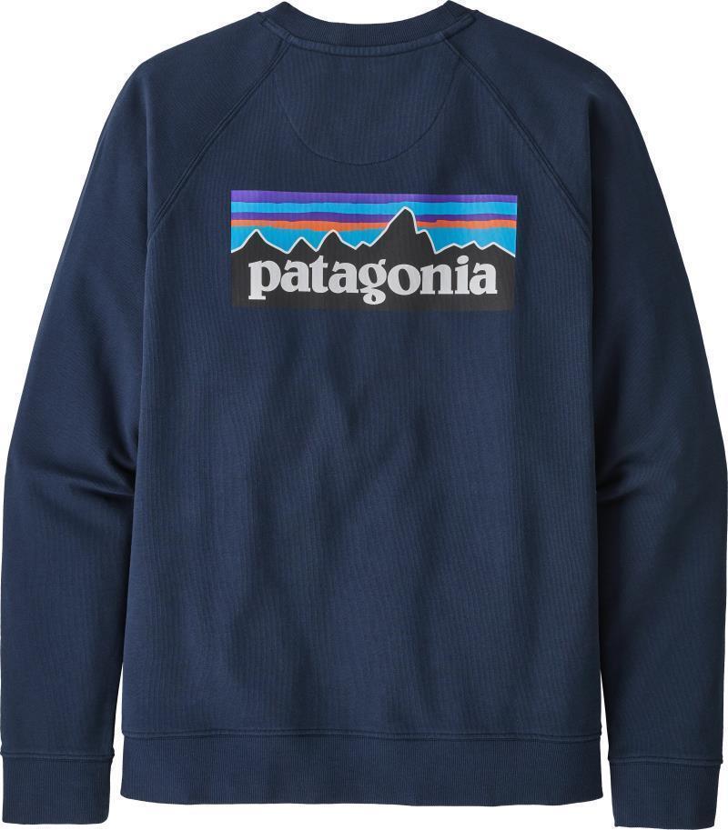 P-6 Logo Organic Crew Sweatshirt - Mens - new navy 1