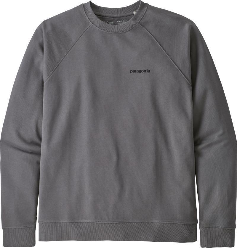 P-6 Logo Organic Crew Sweatshirt - Mens - noble grey 1