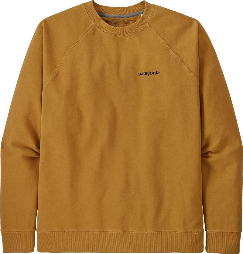P-6 Logo Organic Crew Sweatshirt - Mens - oaks brown 1