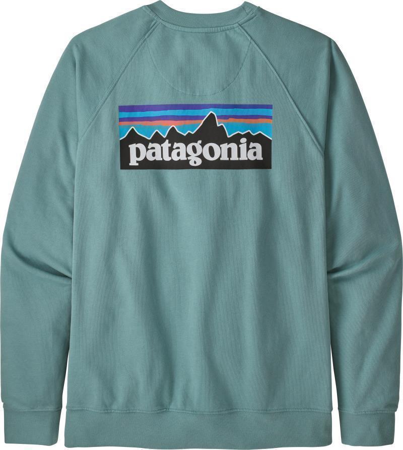 P-6 Logo Organic Crew Sweatshirt - Mens - upwell blue 1