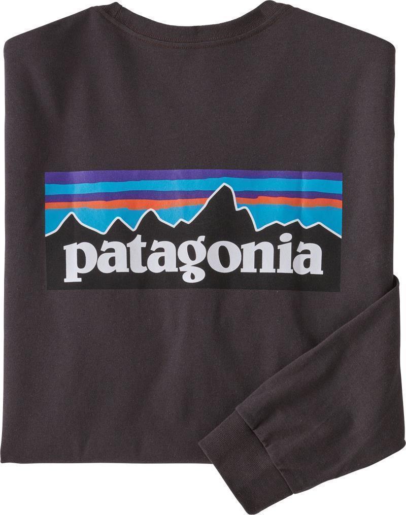 P-6 Logo Responsibili-Tee LS - Mens - Basalt Brown 1