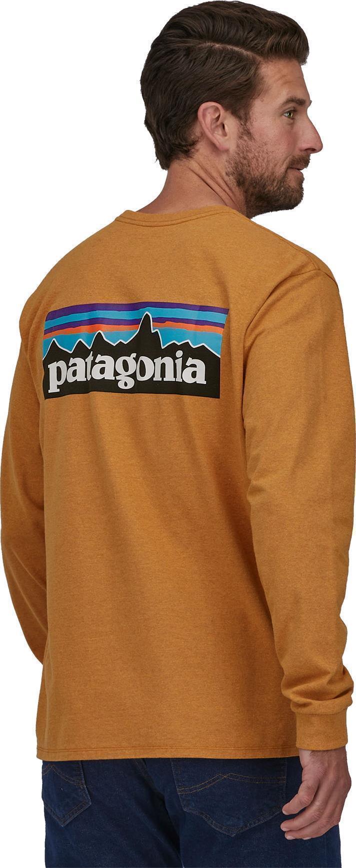 P-6 Logo Responsibili-Tee LS - Mens - Cloudberry Orange 2