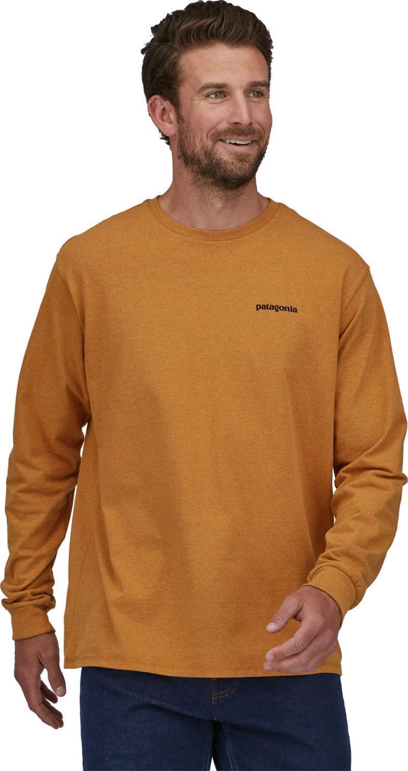 P-6 Logo Responsibili-Tee LS - Mens - Cloudberry Orange 3