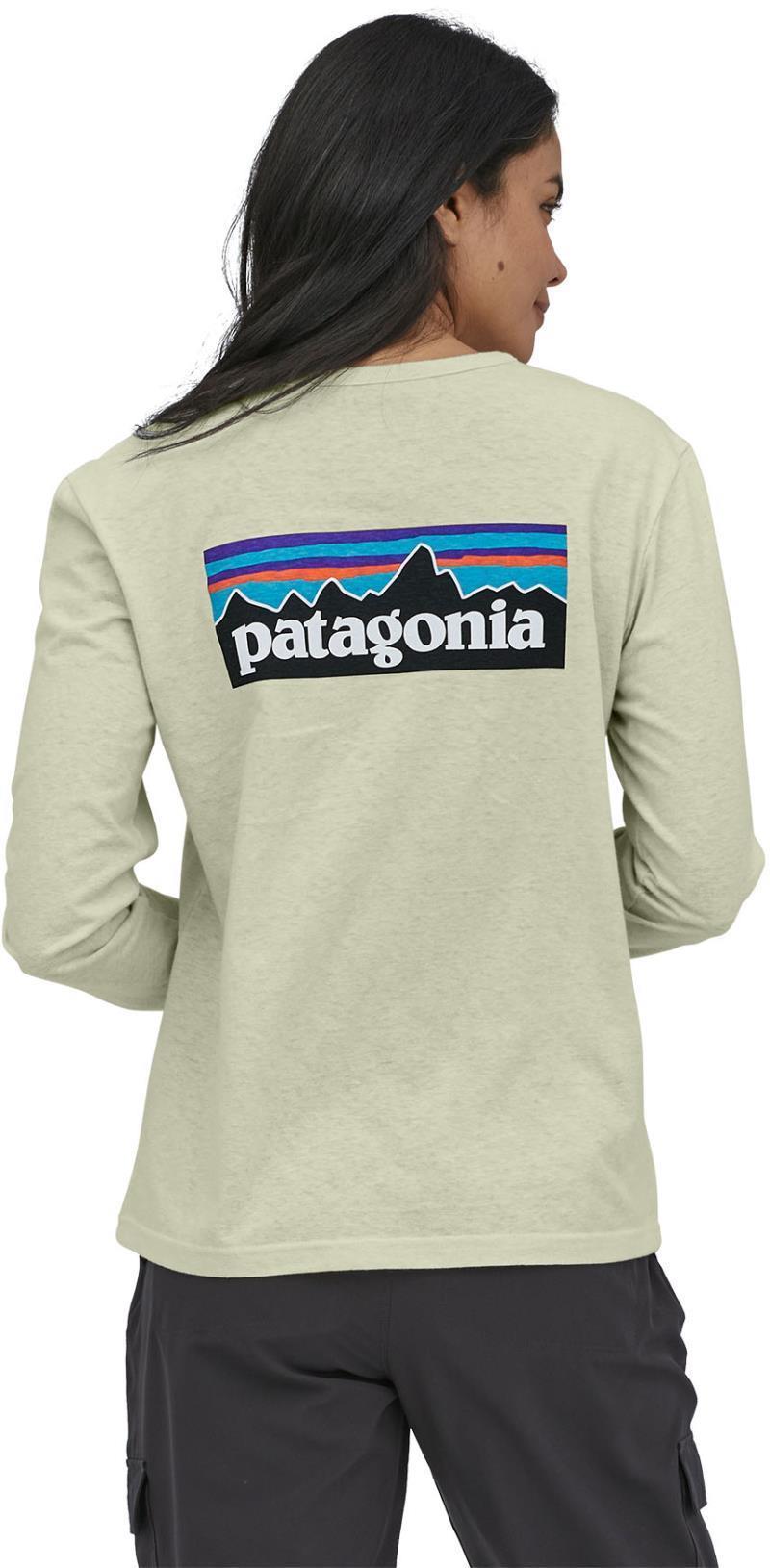 P-6 Logo Responsibili-Tee LS - Womens - Birch White 5