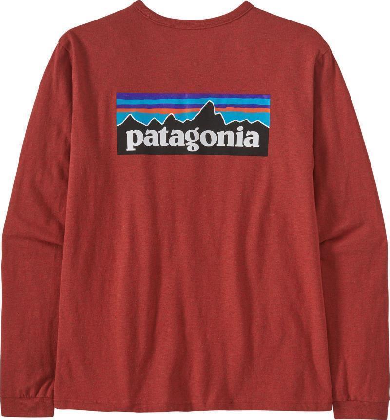 P-6 Logo Responsibili-Tee LS - Womens - Burl Red 2