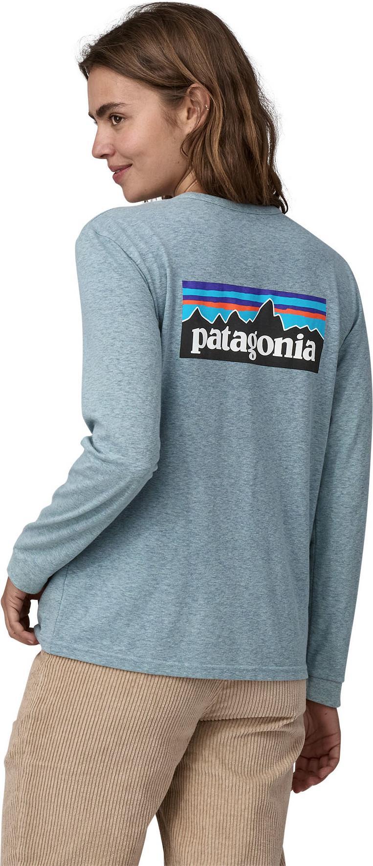 P-6 Logo Responsibili-Tee LS - Womens - Thermal Blue 3