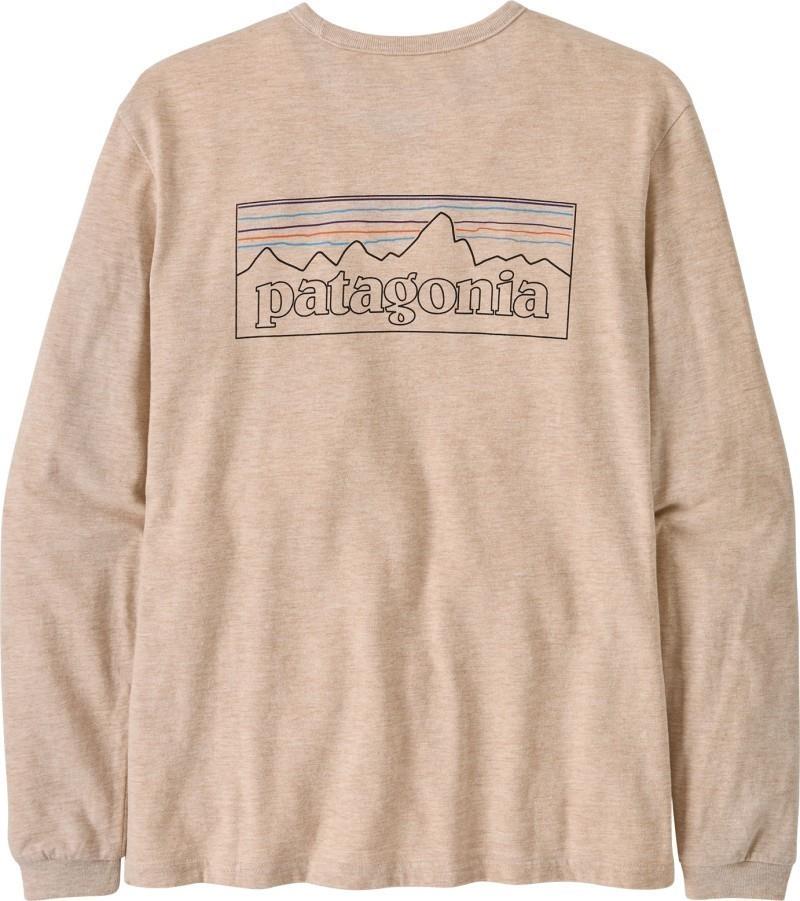 P-6 Logo Responsibili-Tee LS - Womens - p-6 outline / stingray mauve 1
