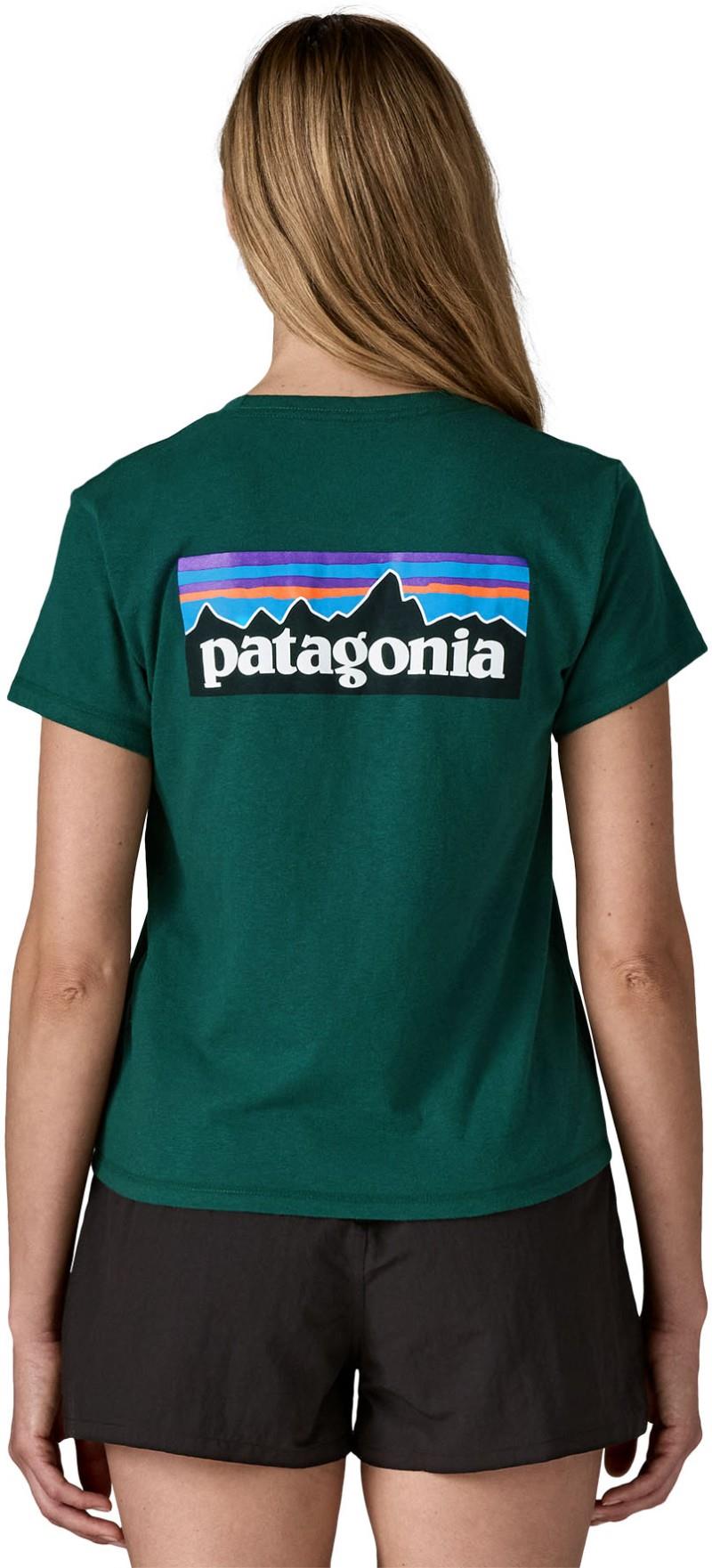 P-6 Logo Responsibili-Tee SS - Womens - cascade green 1