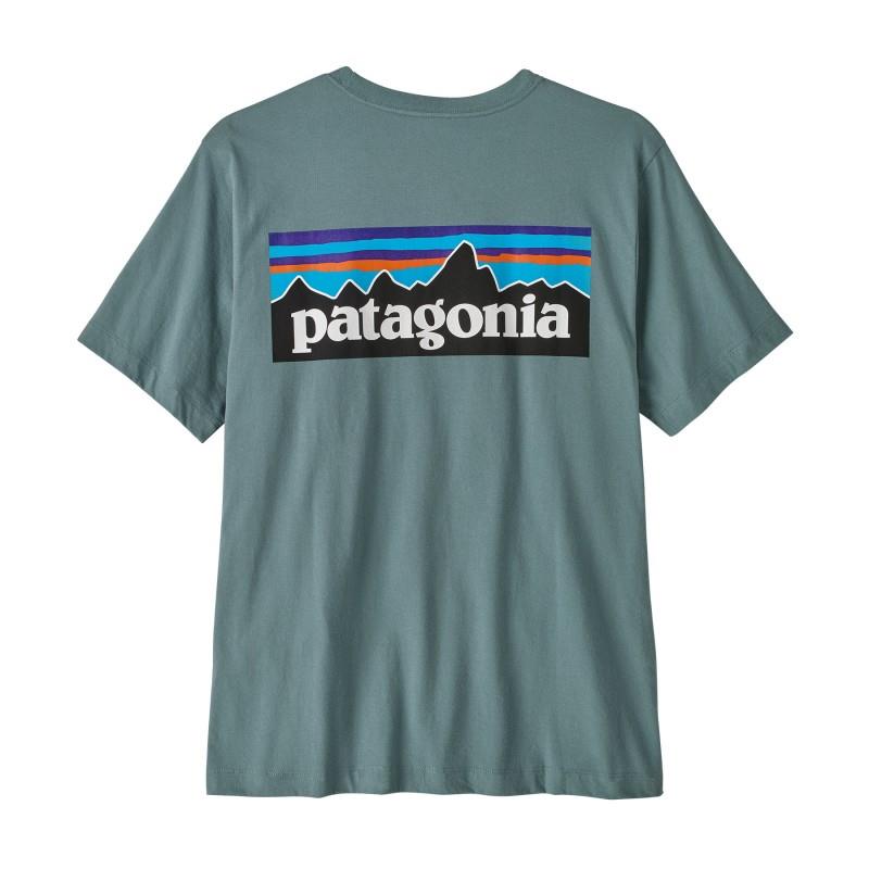 P-6 Logo T-Shirt - Mens - blue sage 1
