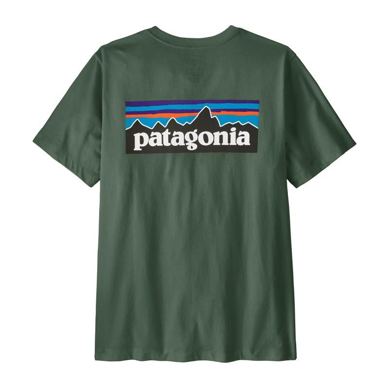 P-6 Logo T-Shirt - Mens - canopy green 1