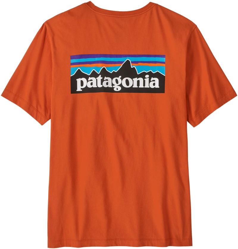 P-6 Logo T-Shirt - Mens - coal orange 1