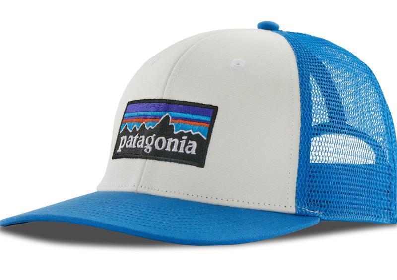 P-6 Logo Trucker Hat - White w/Vessel Blue 1