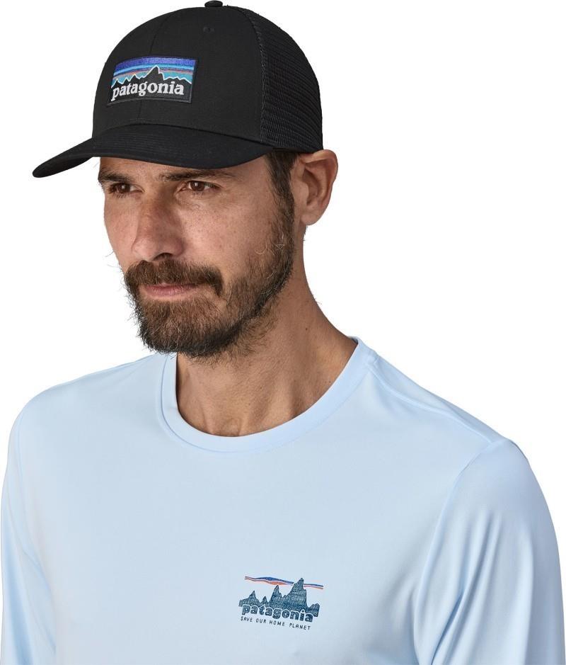 P-6 Logo Trucker Hat - black 1