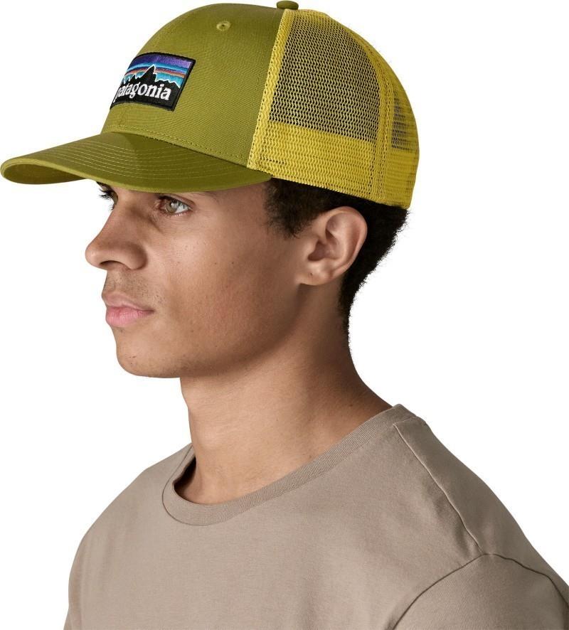 P-6 Logo Trucker Hat - graze green 1