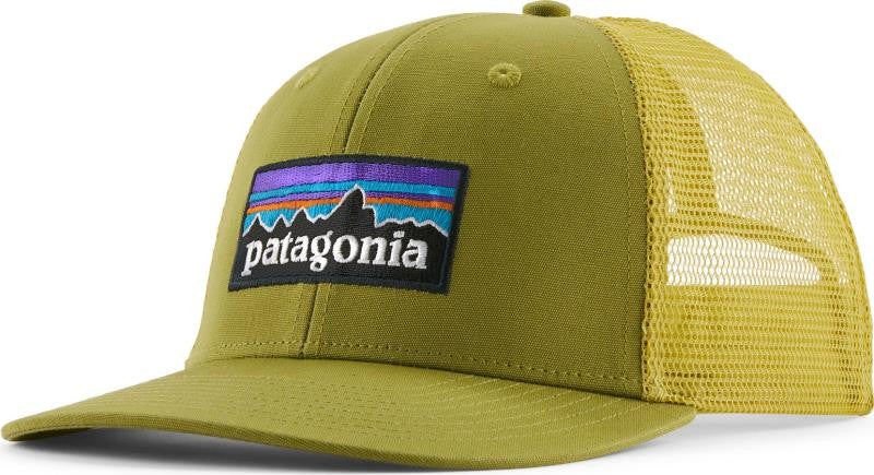 P-6 Logo Trucker Hat - graze green 1