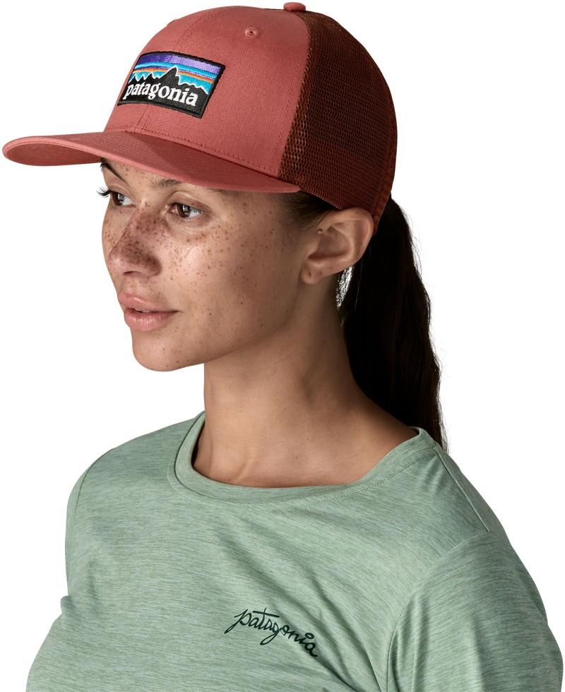 P-6 Logo Trucker Hat - potters red 1