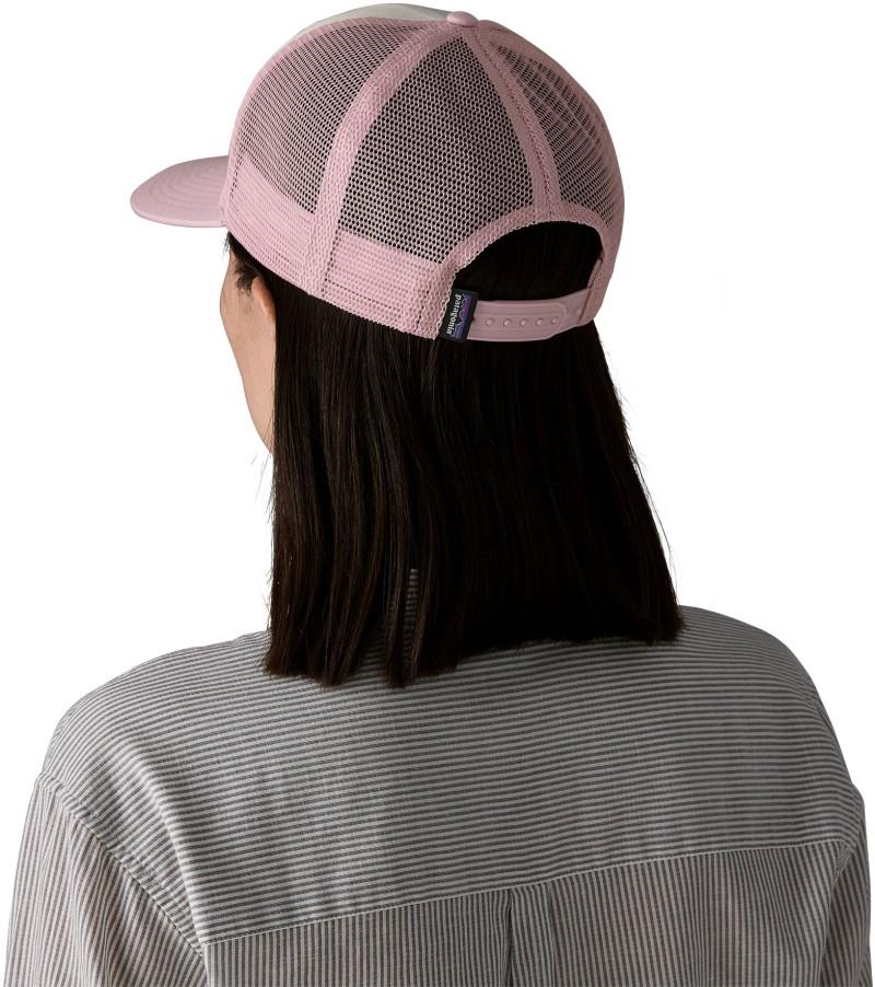 P-6 Logo Trucker Hat - white w/quiet violet 1