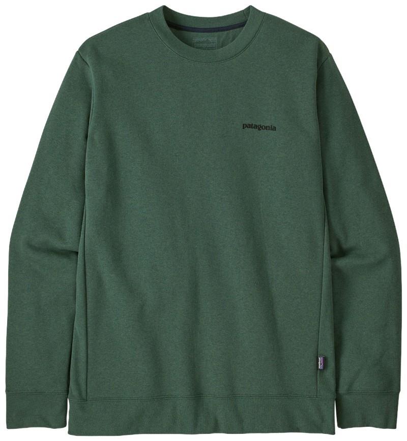 P-6 Logo Uprisal Crew Sweatshirt - Mens - p-6 outline / canopy green 1