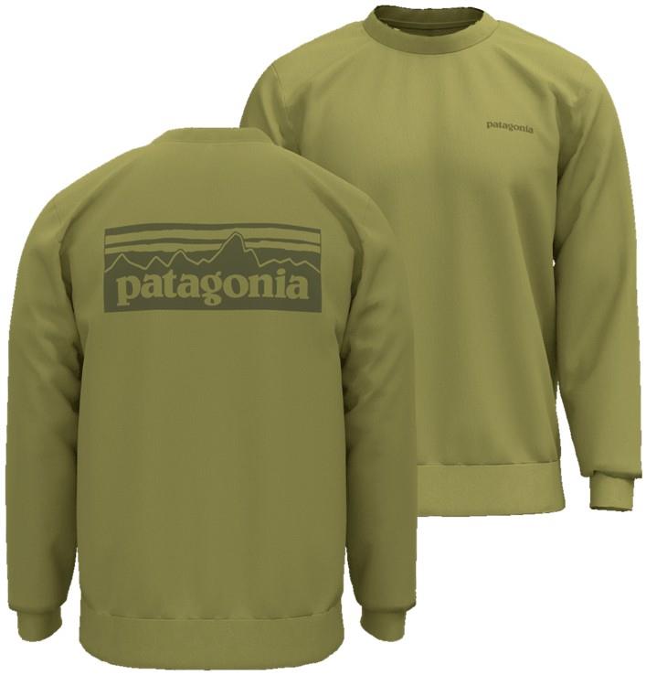P-6 Mono Logo Daily Crew - Mens - swale green 1