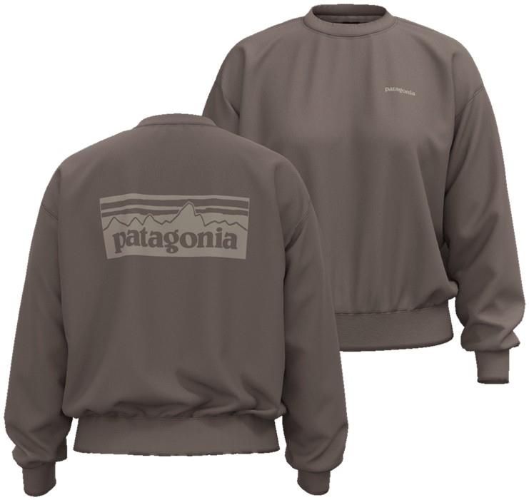 P-6 Mono Logo Daily Crew - Womens - crimini taupe 1