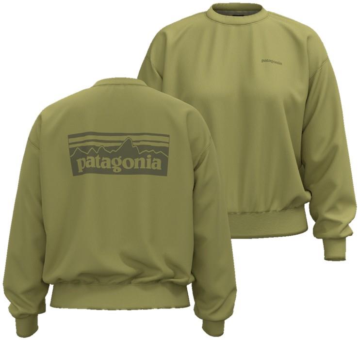 P-6 Mono Logo Daily Crew - Womens - swale green 1
