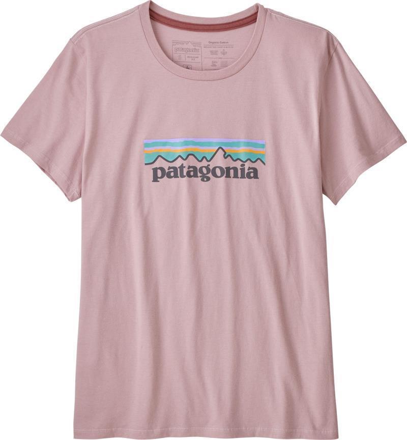Pastel P-6 Logo Organic Crew T-Shirt - Womens - fuzzy mauve 1