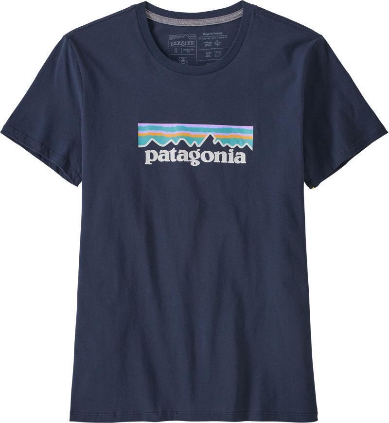Pastel P-6 Logo Organic Crew T-Shirt - Womens - new navy 1