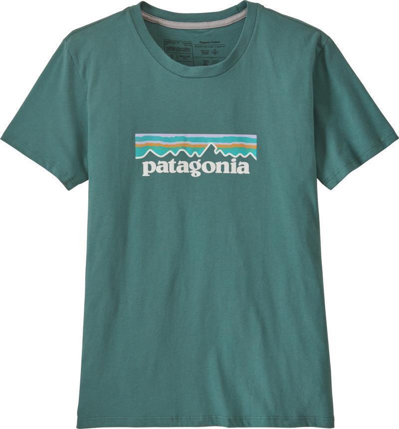 Pastel P-6 Logo Organic Crew T-Shirt - Womens - regen green 1